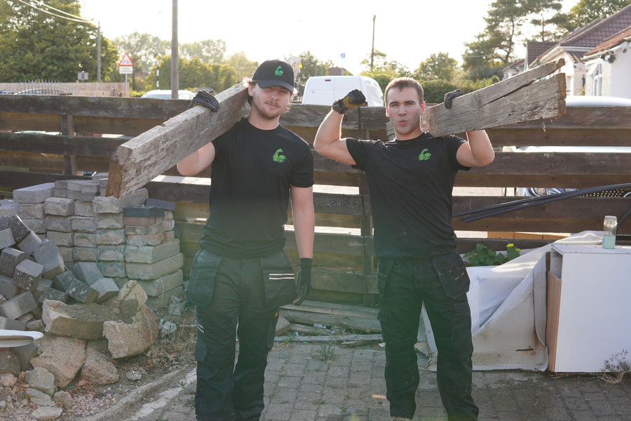 The Buff brothers, flexing ominously while holding your fence